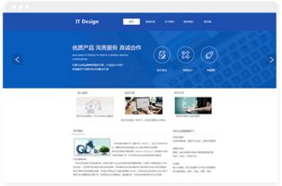 it公司行业网站建设模版 长沙网站设计制作